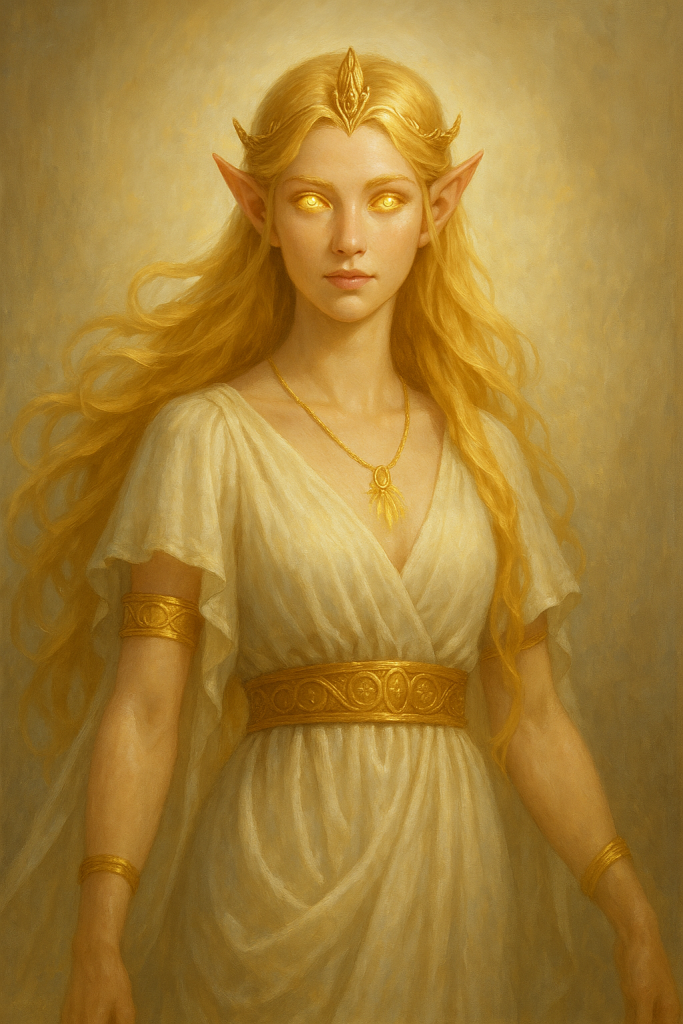 The goddess of Light: Quintra